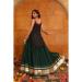 Picture of Exquisite Crepe & Georgette Black Lehenga Choli