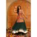 Picture of Exquisite Crepe & Georgette Black Lehenga Choli