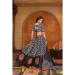 Picture of Beautiful Crepe & Georgette Black Lehenga Choli