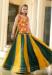 Picture of Crepe & Georgette Forest Green Lehenga Choli