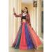 Picture of Superb Crepe & Georgette Indian Red Lehenga Choli