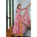 Picture of Magnificent Crepe & Georgette Orchid Lehenga Choli