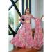 Picture of Magnificent Crepe & Georgette Orchid Lehenga Choli