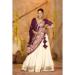 Picture of Crepe & Georgette Papaya Whip Lehenga Choli
