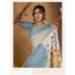 Picture of Admirable Linen Cadet Blue Saree