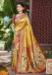 Picture of Excellent Silk Indian Red Saree