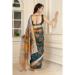 Picture of Admirable Cotton & Linen Sea Green Saree