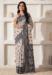 Picture of Fine Cotton & Linen Grey Saree