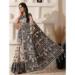 Picture of Enticing Cotton & Linen Dim Gray Saree