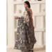 Picture of Enticing Cotton & Linen Dim Gray Saree