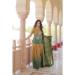 Picture of Excellent Chiffon Dark Khaki Readymade Salwar Kameez