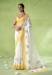 Picture of Ideal Georgette Off White Saree