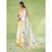 Picture of Ideal Georgette Off White Saree