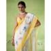 Picture of Ideal Georgette Off White Saree