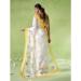 Picture of Ideal Georgette Off White Saree