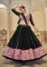Picture of Superb Georgette Black Lehenga Choli