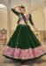 Picture of Taking Georgette Dark Green Lehenga Choli