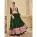 Picture of Taking Georgette Dark Green Lehenga Choli