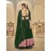 Picture of Taking Georgette Dark Green Lehenga Choli