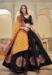 Picture of Fascinating Georgette Black Lehenga Choli