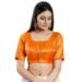 Picture of Wonderful Chiffon Orange Red Designer Blouse