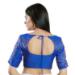 Picture of Pleasing Chiffon Royal Blue Designer Blouse