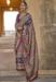Picture of Delightful Silk Grey Saree