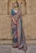 Picture of Resplendent Silk Dim Gray Saree