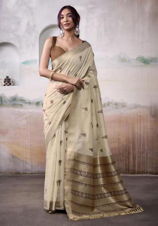 Picture of Sightly Cotton Dim Gray Saree