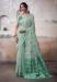 Picture of Fine Cotton Dark Sea Green Saree
