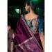 Picture of Resplendent Silk Dark Olive Green Saree
