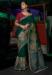 Picture of Pretty Silk Sea Green Saree