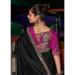 Picture of Wonderful Silk Black Saree