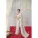 Picture of Superb Chiffon Off White Saree