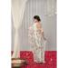 Picture of Superb Chiffon Off White Saree
