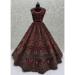 Picture of Comely Chiffon Maroon Lehenga Choli