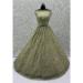 Picture of Beautiful Net Dim Gray Lehenga Choli