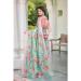 Picture of Comely Cotton & Linen Sea Green Saree
