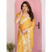 Picture of Admirable Chiffon & Silk Sandy Brown Saree