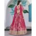 Picture of Fascinating Chiffon & Silk Rosy Brown Lehenga Choli