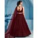 Picture of Shapely Georgette Maroon Lehenga Choli