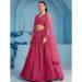 Picture of Enticing Georgette Pink Lehenga Choli