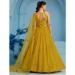 Picture of Statuesque Georgette Dark Golden Rod Lehenga Choli