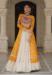 Picture of Admirable Cotton Golden Rod Readymade Lehenga Choli