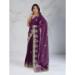 Picture of Wonderful Georgette & Silk Brown Saree