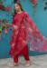 Picture of Delightful Silk Maroon Readymade Salwar Kameez