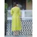 Picture of Resplendent Rayon Tan Readymade Gown