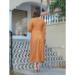 Picture of Amazing Rayon Peru Readymade Gown