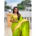 Picture of Beauteous Silk Lawn Green Saree