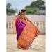 Picture of Taking Silk Dark Orchid Saree